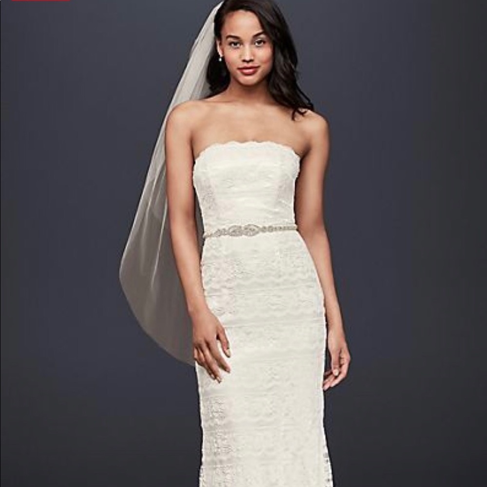 Ivory lace wedding dress brand new